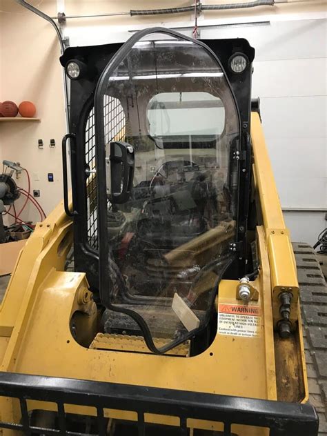 cat skid steer door glass replacement|CAT D Series Skid Steer Door Glass .